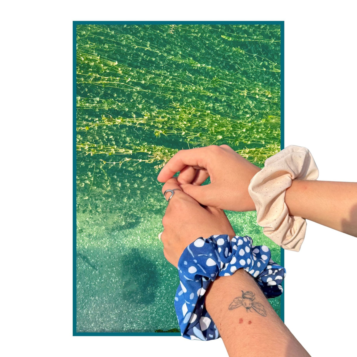 Ocean-themed scrunchies and underwater seagrass – gift guide for ocean lovers